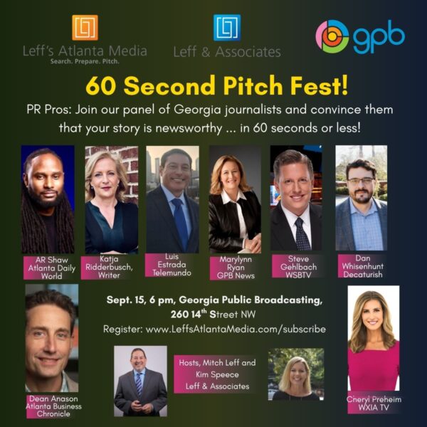 60 Second Pitch Fest