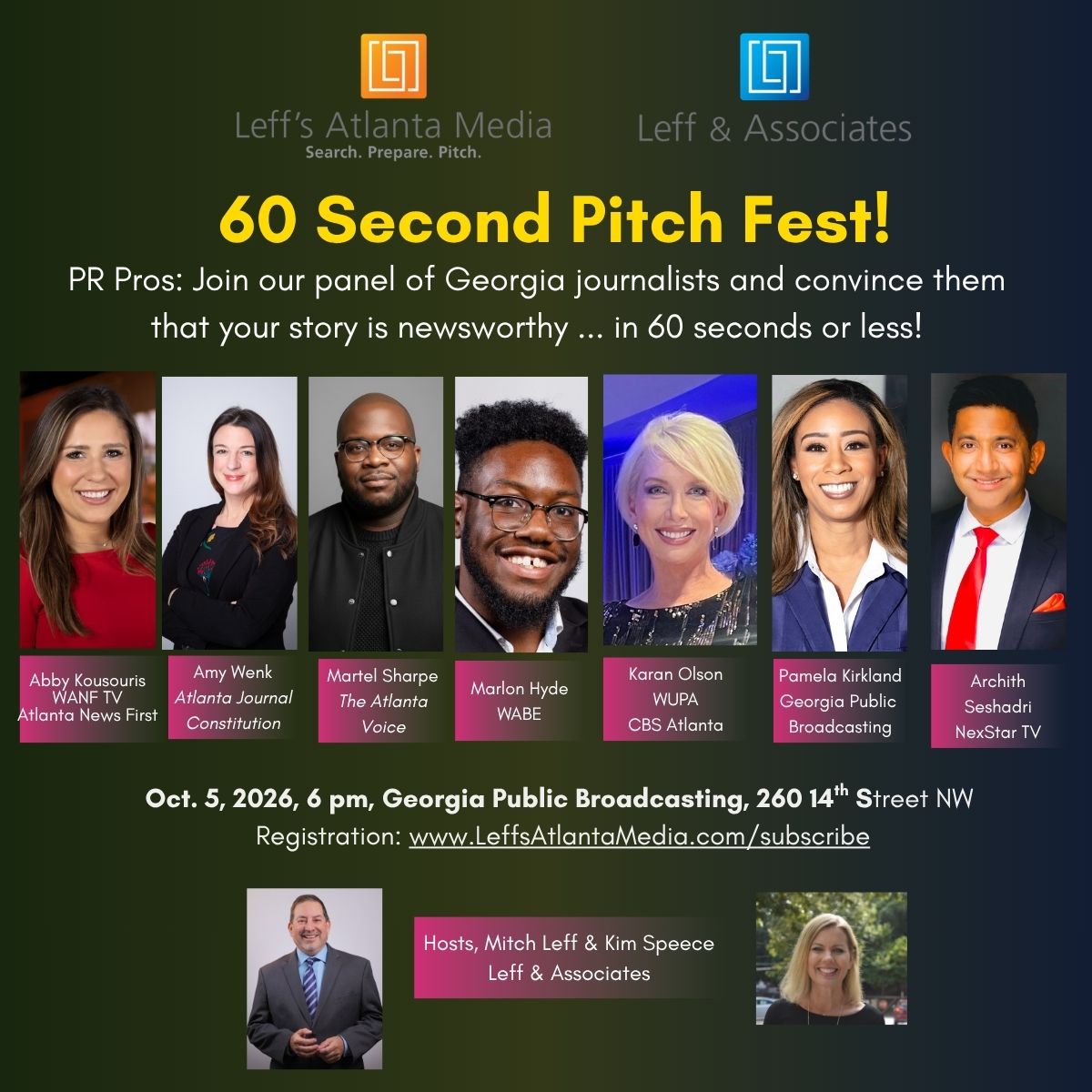 60 Second Pitch Fest (Student Admission)